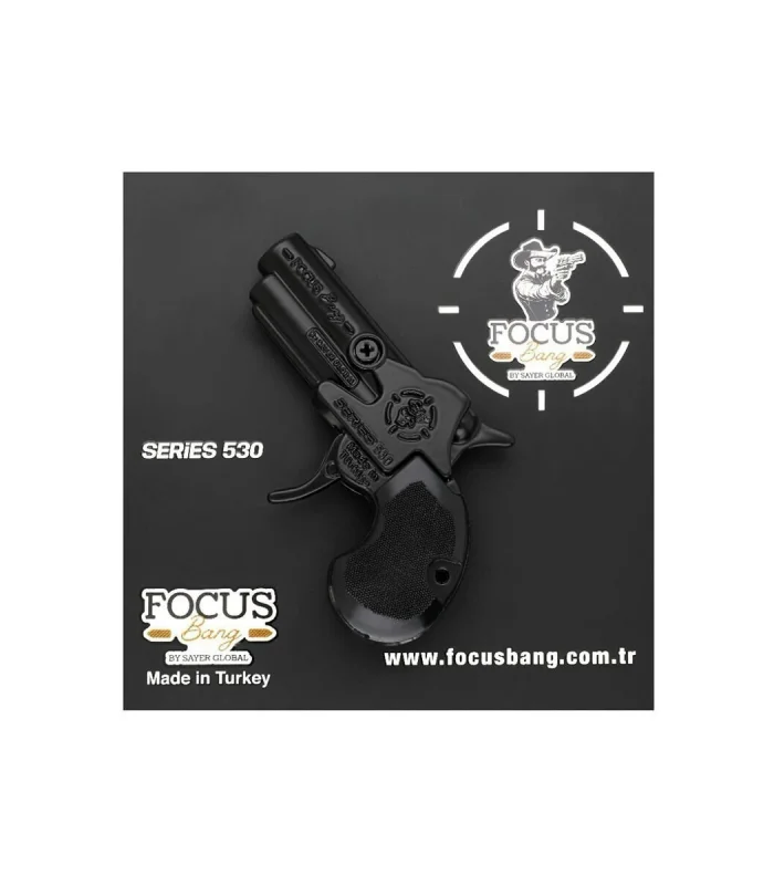 530 FOCUS BANG OYUNCAK TABANCA SERİES 530 BLACK-FÜME-SATEN