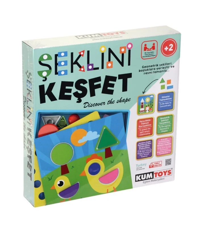 5306 KumToys, Şeklini Keşfet / +2 yaş
