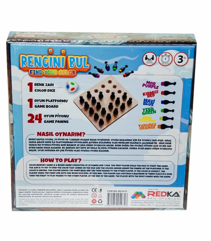 5475 Rengini Bul - Redka -KumToys