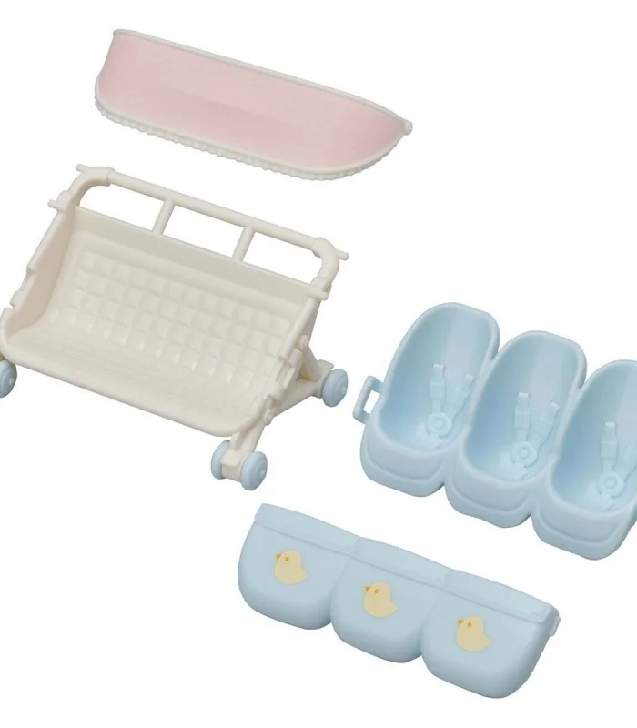 5533 Sylvanian Families Üçüzler Bakım Seti (figürler dahil değildir) +4 yaş