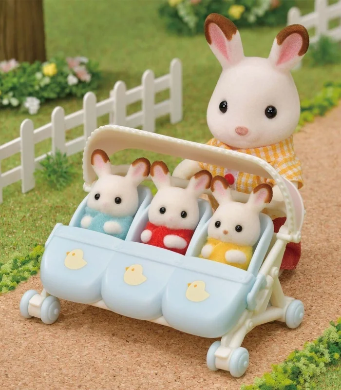 5533 Sylvanian Families Üçüzler Bakım Seti (figürler dahil değildir) +4 yaş