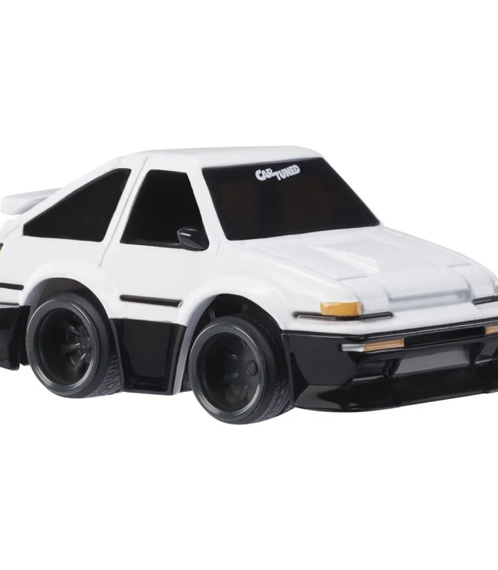 558835 CarTuned JDM 1985-87 Sprinter Trueno GT-Apex AE86 - Siyah Beyaz Araba