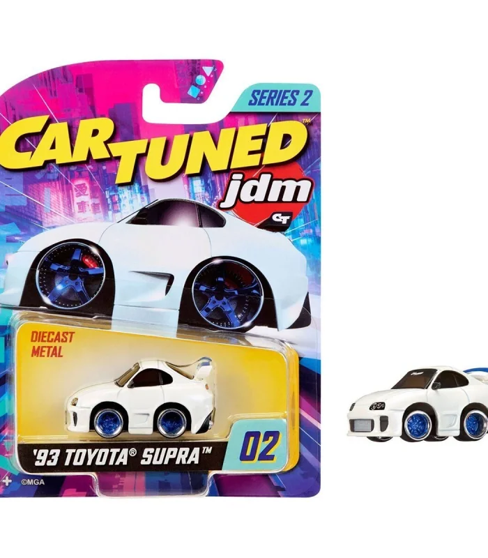 558897 CarTuned JDM 1993 Toyota Supra A90 - Beyaz Araba