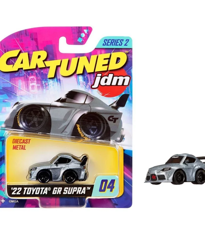 558934 CarTuned JDM 2022 Toyota GR Supra - Gri Araba