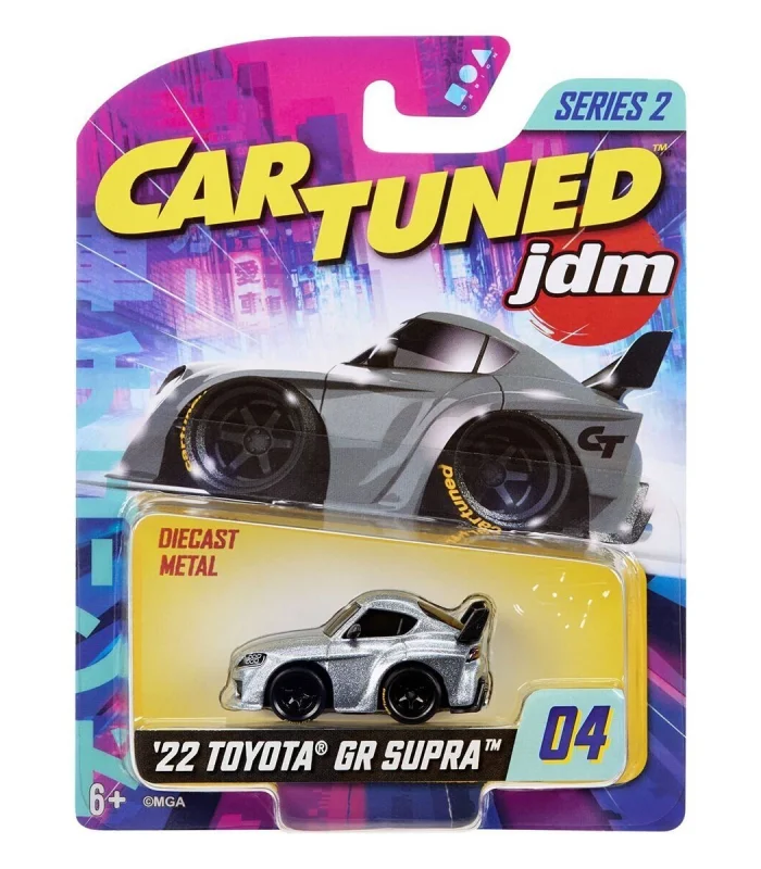558934 CarTuned JDM 2022 Toyota GR Supra - Gri Araba
