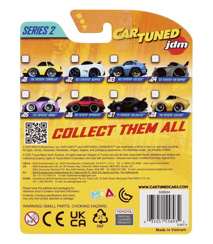 558934 CarTuned JDM 2022 Toyota GR Supra - Gri Araba