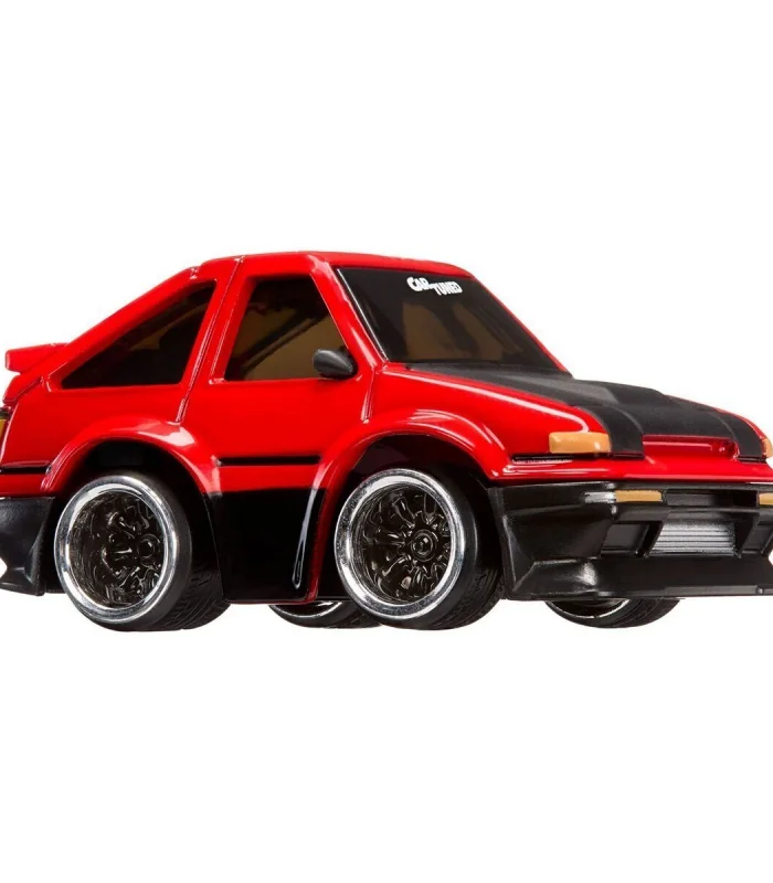 558958 CarTuned JDM 1985-87 Sprinter Trueno GT-Apex AE86 - Siyah Kırmızı Araba