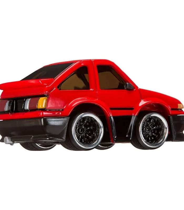 558958 CarTuned JDM 1985-87 Sprinter Trueno GT-Apex AE86 - Siyah Kırmızı Araba