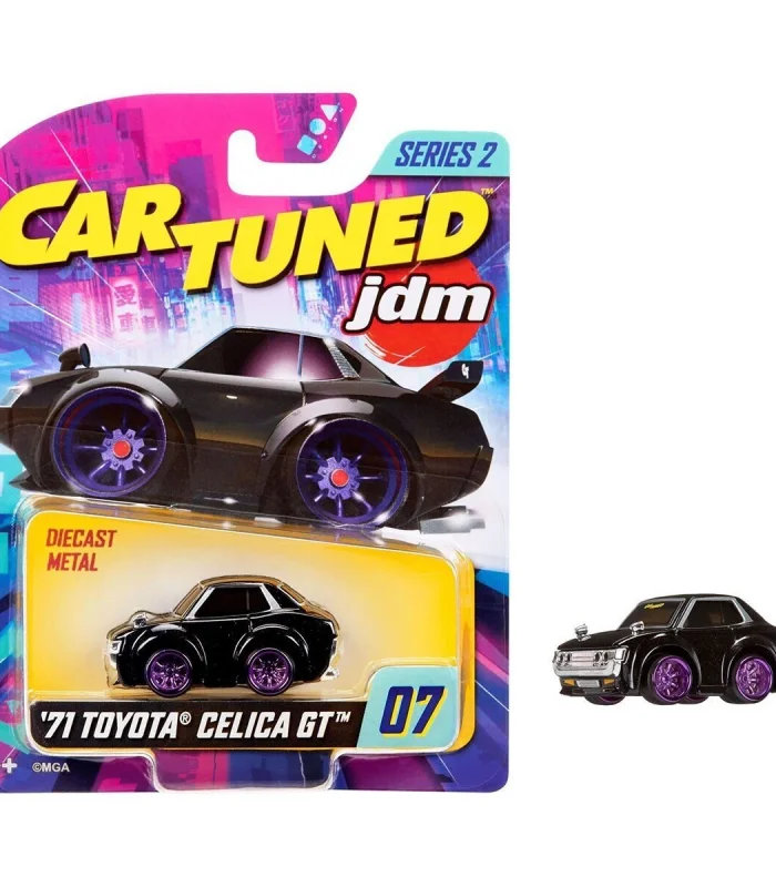 558965 CarTuned JDM 1971 Toyota Celica GT - Siyah Araba