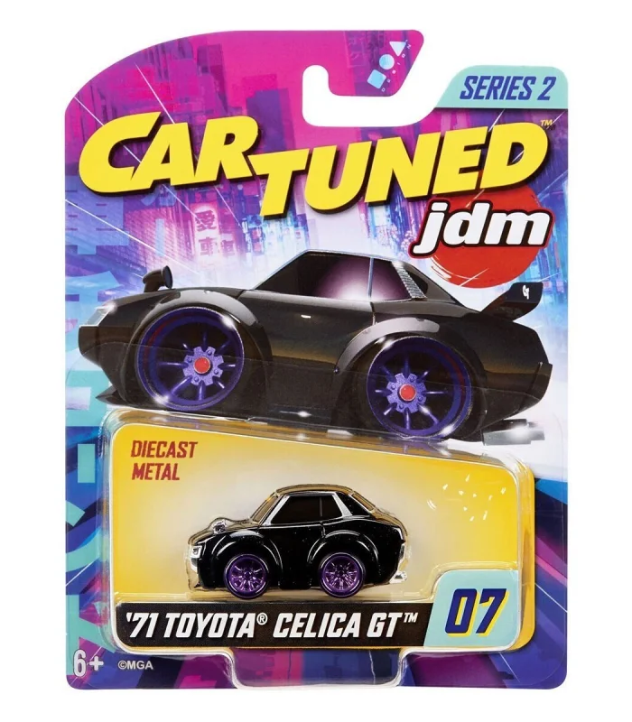 558965 CarTuned JDM 1971 Toyota Celica GT - Siyah Araba