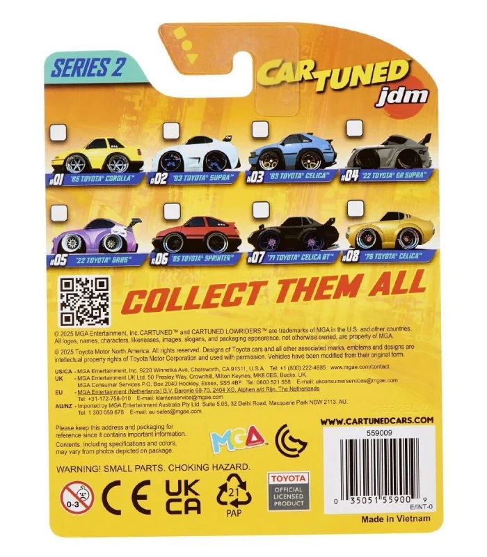 559009 CarTuned JDM 1976 Toyota Celica - Sarı Araba