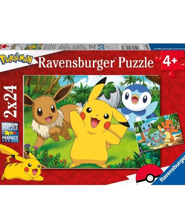 56682 Pokemon 2x24 parça Ravensburger Puzzle