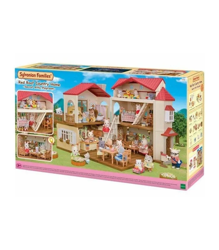 5708 Sylvanian Families Işıklı Şehir Evi ( Gizli Oyun Odalı) +3 yaş