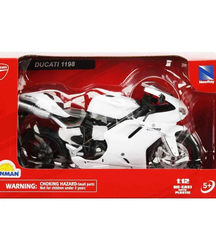 57143 SUN-  Ducatı 1198 Kırmızı  1 :12