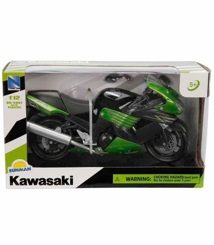 57433 1:12 Kawasaki ZX-14 2011 Model Motor -Sunman