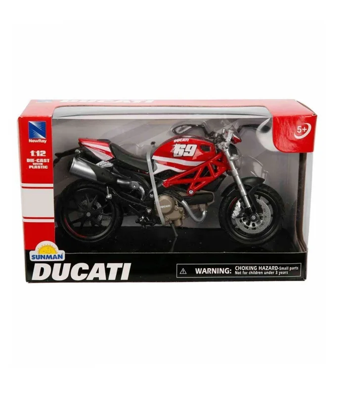 57523 SUN-NRY- 1 12 MTR DUCATI MANSTER 796 N 69 KRMZ