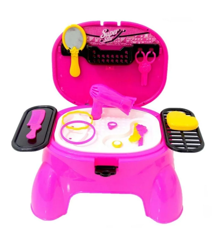 576-BP SÜPER STAR OYUN TABURESİ GÜZELLİK SET