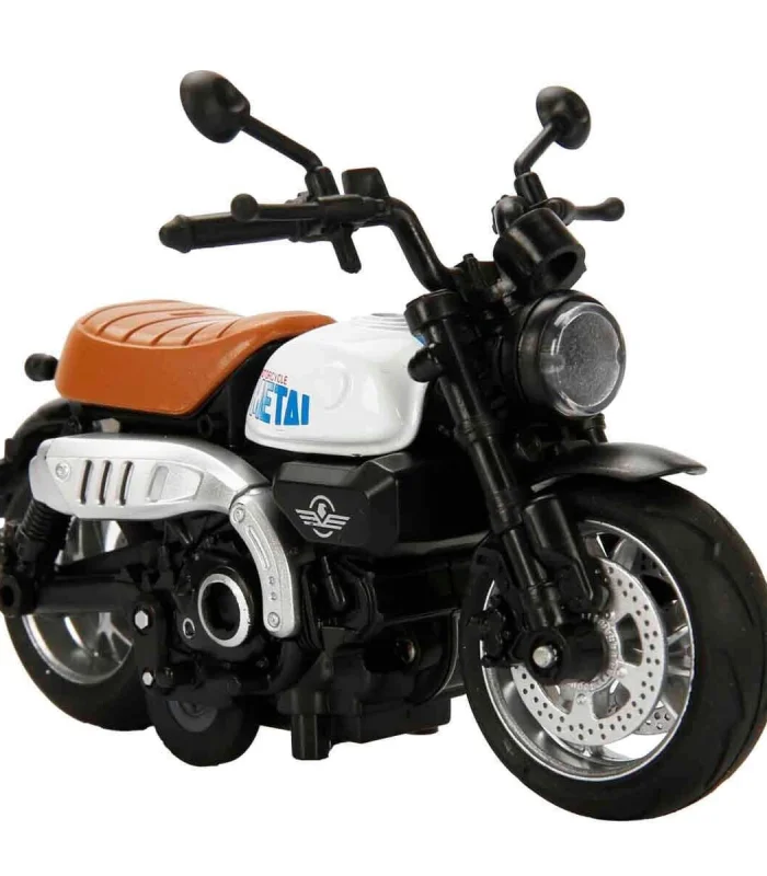5835 SUN-MYG-MOTOSİKLET 1 14 HONDA MONKEY KASKLI FİGÜR PB 3R SES IŞIK