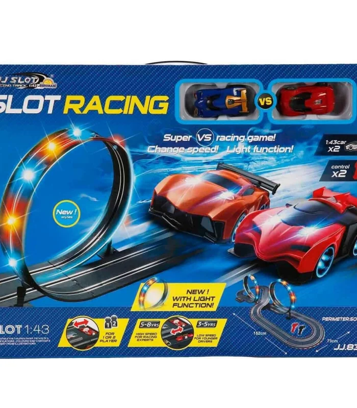 5971 SUN-YFN-YARIŞ SET 1 43 SLOT RACING IŞIKLI +2ARB