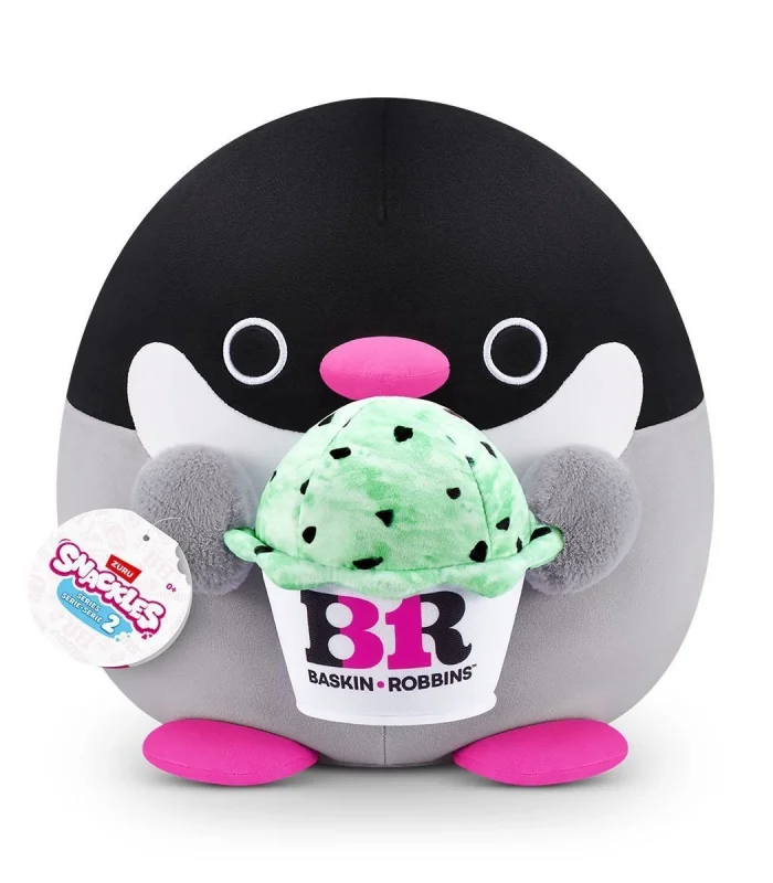 5UA03000 Snackles Aburcubur Dev Peluş 35 cm