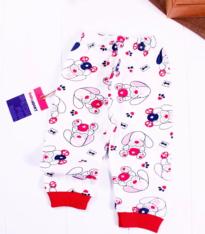 6-24 Ay Hungry Kız Çocuk Pijama Takımı Fuşya