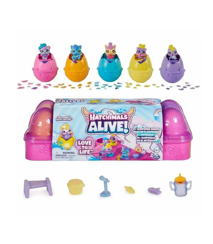 6071092 Hatchimals Alive 6lı Mini Sürpriz