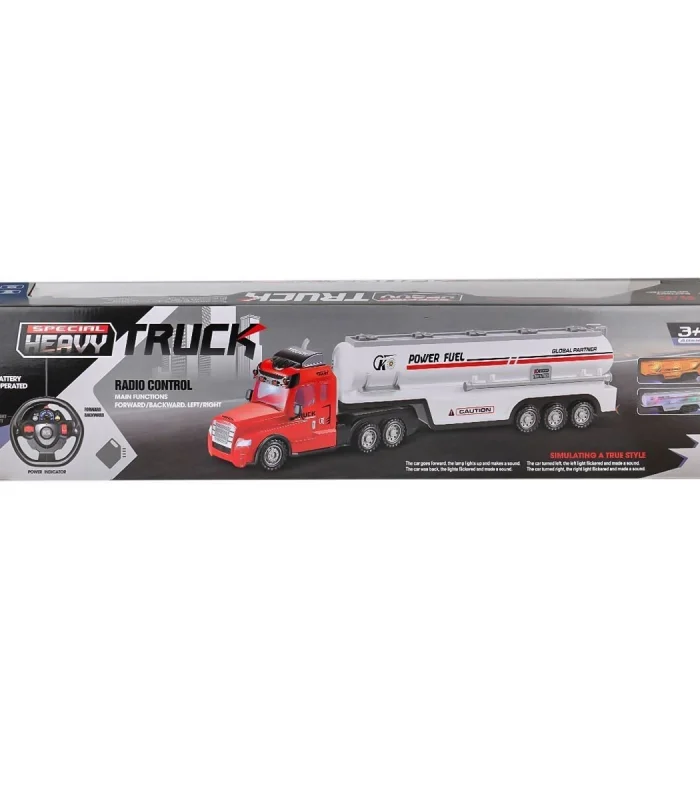 639A-1 Kumandalı Işıklı Şarjlı Tır Tanker -Canem Oyuncak