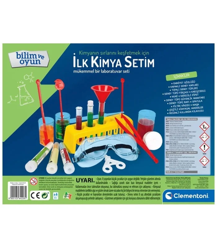 64228 İlk Kimya Setim - Bilim ve Oyun +8 yaş
