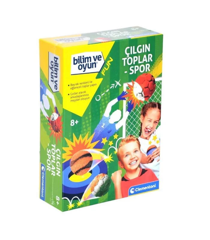 64323 Bilim ve Oyun - Çılgın Toplar - Spor +7 yaş
