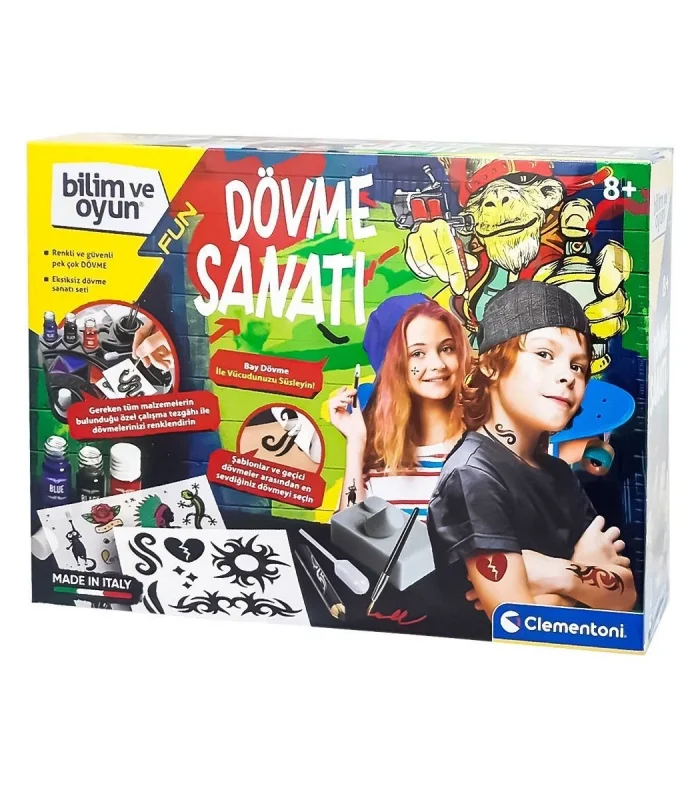 64329 Dövme Sanatı - Bilim ve Oyun +8 yaş