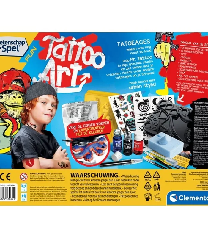 64329 Dövme Sanatı - Bilim ve Oyun +8 yaş