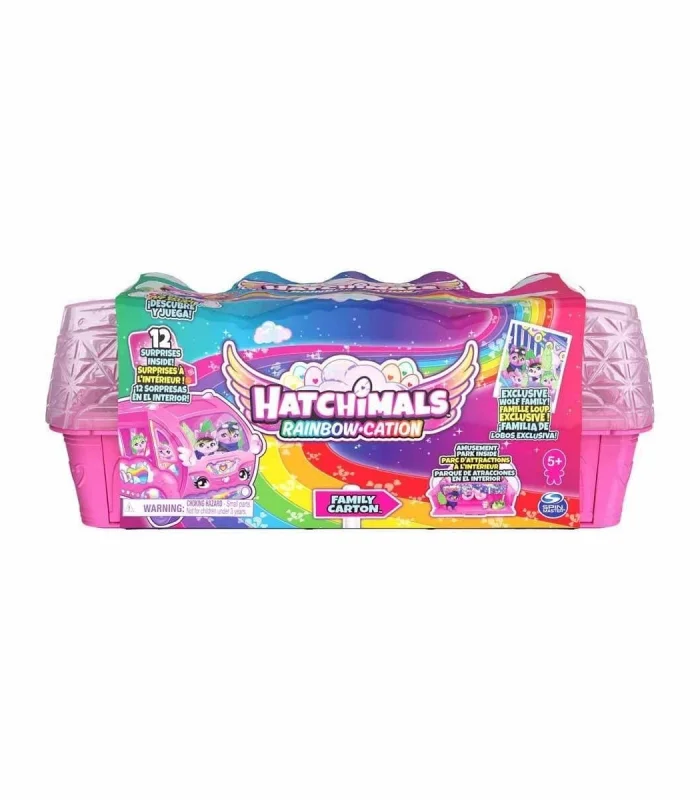 64444 Hatchimals Kurt Ailesi Yumurta Kartonu