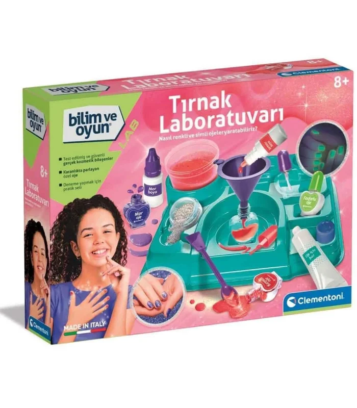 64471 Bilim ve Oyun - Tırnak Laboratuvarı +8 yaş