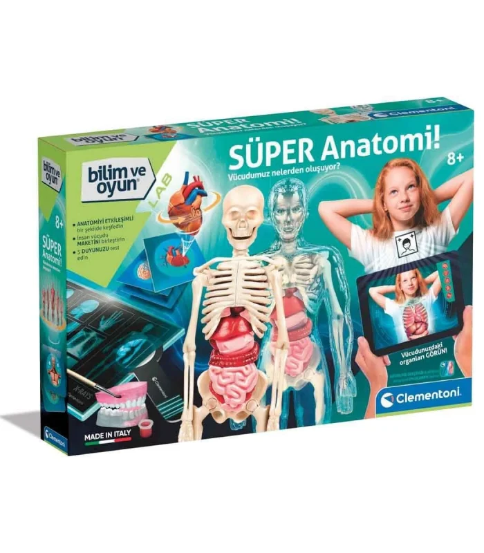 64474 Bilim ve Oyun - Süper Anatomi +8 yaş