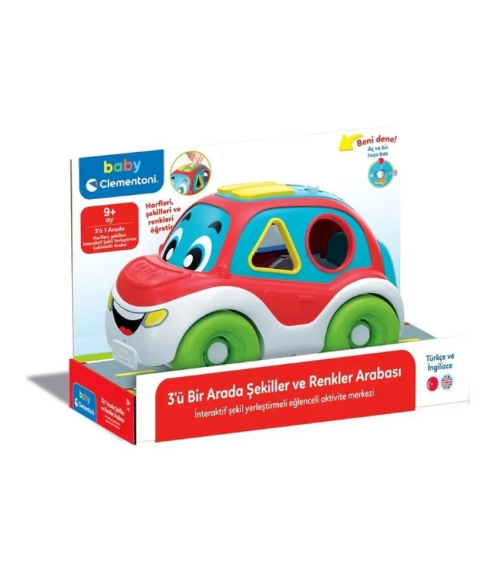 64600 Baby Clementoni - Bultak Araba +9 ay