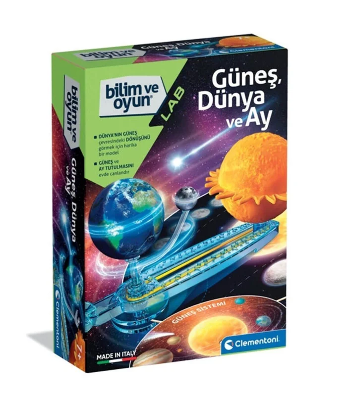 64738 Bilim ve Oyun - Dünya, Güneş, Ay