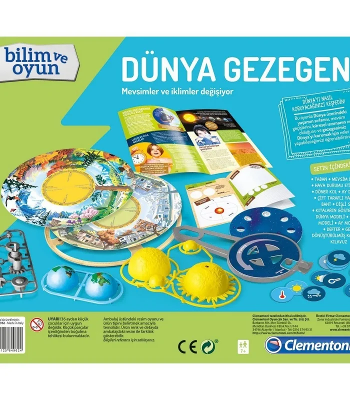64962 Bilim ve Oyun - Dünya Gezegeni +8 yaş