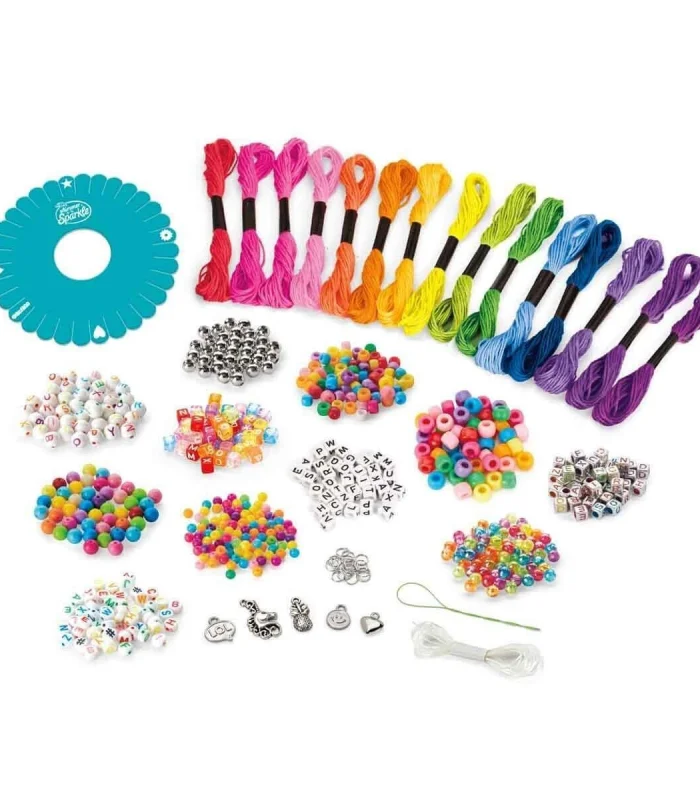 65592 SUN-CZA-HOBİ-SET SHIMMER N SPARKLE DELUXE BEAD CHARM BRACELET STUDIO