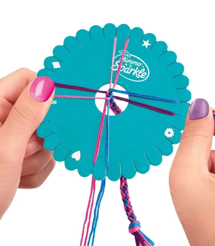 65592 SUN-CZA-HOBİ-SET SHIMMER N SPARKLE DELUXE BEAD CHARM BRACELET STUDIO