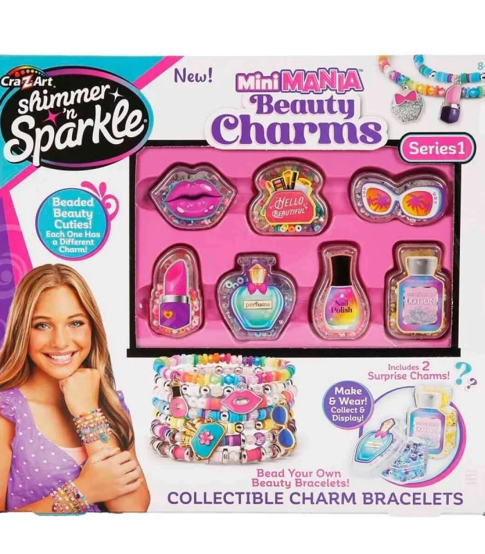 65608 SUN-CZA-HOBİ SET SHIMMER N SPARKLE MINI MANIA BEAUTY CHARMS SERIES 1