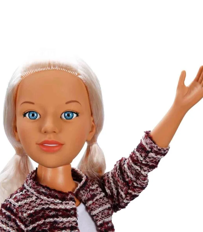 6588 SUN-SABC-DZM-MNK-BEBEK CLARA CLASSIC WALKING DOLL 80CM