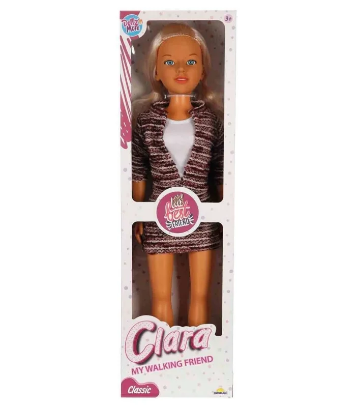 6588 SUN-SABC-DZM-MNK-BEBEK CLARA CLASSIC WALKING DOLL 80CM