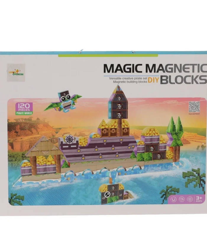 6600 MANYETİK PUZZLE 120 PARÇA