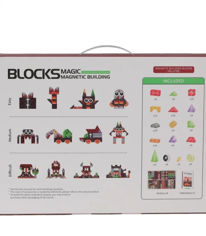 66011 MANYETİK PUZZLE 122 PARÇA