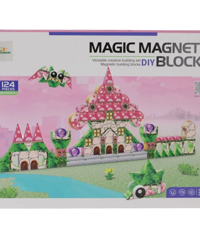 6602 MANYETİK PUZZLE 124 PARÇA