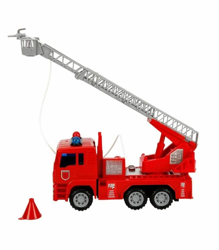 66110 Maxx Wheels Sesli ve Işıklı Su Fışkırtan İtfaiye Aracı 24 cm