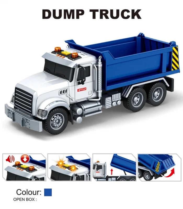 666-10R 1 14 SÜRTMELİ PİLLİ IŞIKLI KAMYON