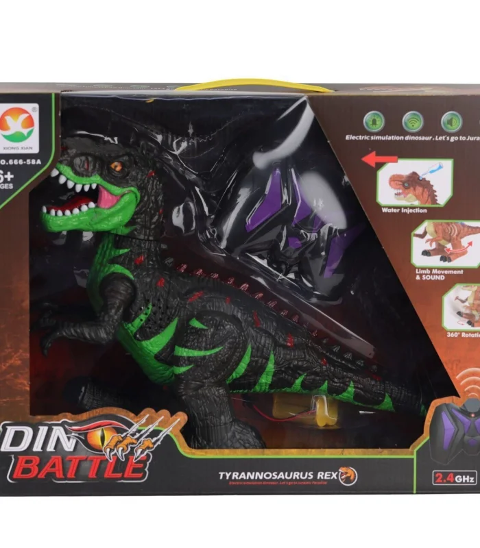 666-58A ÇOK FONKSİYONLU BÜYÜK BOY ŞARJLI DİNOZOR