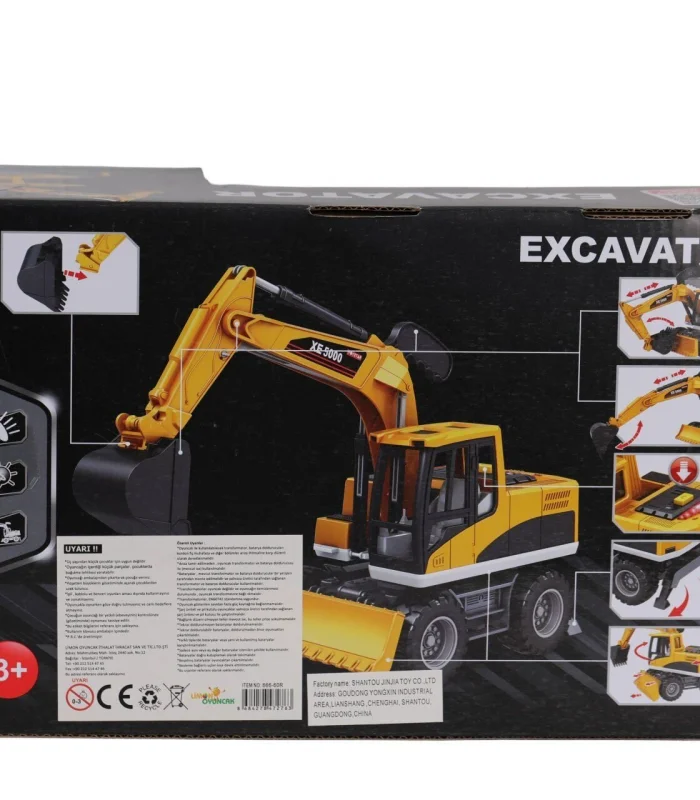 666-60R 1 14 PİLLİ IŞIKLI İŞ MAKİNESİ SETİ