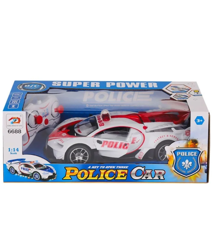 6688-91A  Kumandalı Işıklı Polis Araba -Karsan Oyuncak